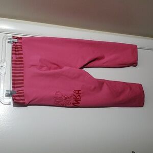 Zumba fitness, medium, pink and dark red